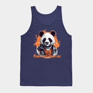 Cute Panda T-Shirt Design - Adorable Panda Illustration for Panda Lovers Tank Top